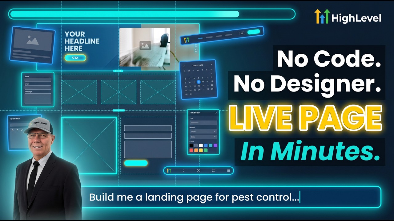 HighLevel AI Studio: From Idea to Live Selling Page Without Code, Design, or Waiting