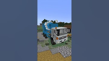 Minecaft : Build Working Concrete Mixer Truck using Create mod and Chisels & Bits | Episode 01