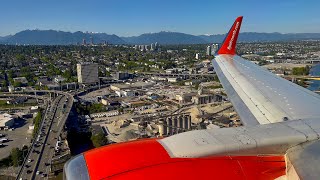 [4K] – Full Flight – Air North – Boeing 737-505 – YLW-YVR – C-GANH – 4N570 – IFS 874
