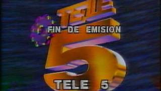 02-01-1991 Telecinco - Cierre de Emisión.