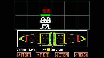 Undertale - Genocide Route First Froggit