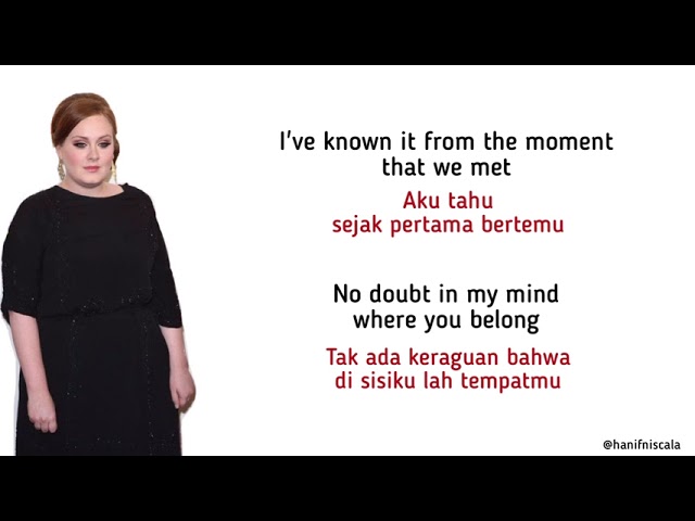 Adele - Make You Feel My Love | Lirik Terjemahan class=