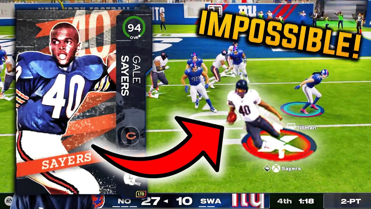 GALE SAYERS PULLS OFF THE IMPOSSIBLE! 🤯