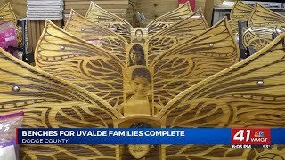Uvalde Butterfly Benches Update