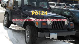 P0124 Jeep Wrangler - Throttle Position Sensor/Apps Intermittent | Step-by-Step Diagnosis