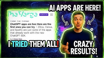 ChatGPT Just Got Apps! | Full Update 2025 | Spotify, Canva, Expedia, and More Inside the Chat