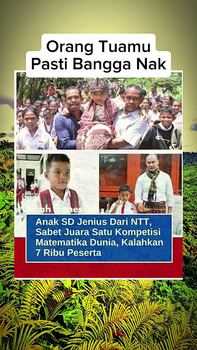 Orang Tuamu Pasti Bangga Nak #viral #anakjenius