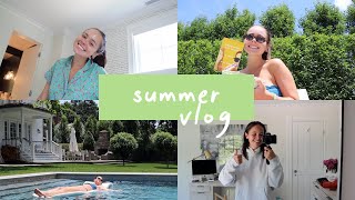 VLOG: home from college, summer goals, therapy, reading