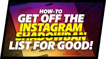 INSTAGRAM SHADOW BAN. WHAT is it? HOW to REMOVE IT!