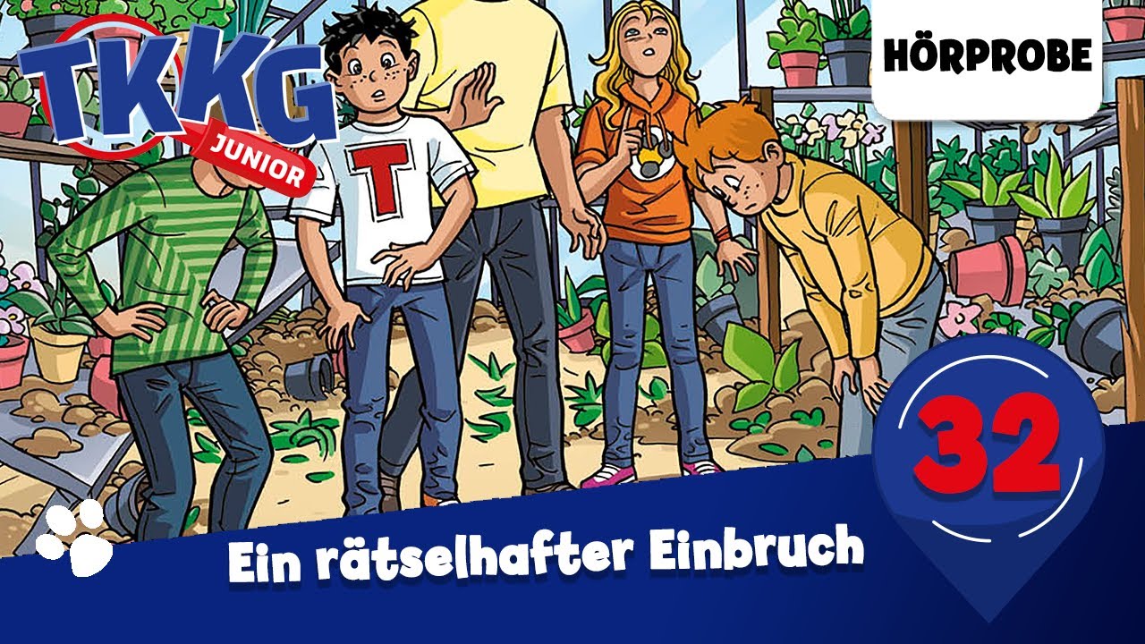 Tkkg Hörspiel Kostenlos Anhören Ganze Folgen TKKG Junior - Folge 32: Ein rätselhafter Einbruch | Hörprobe zum