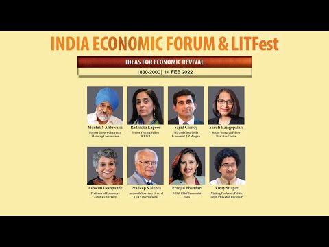 Ideas For Economic Revival | India Economic Forum & LITFest | 14 Feb 2022 | 1830-2000