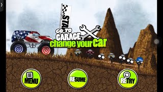 stickman Downhill Monster truck game screenshot 4