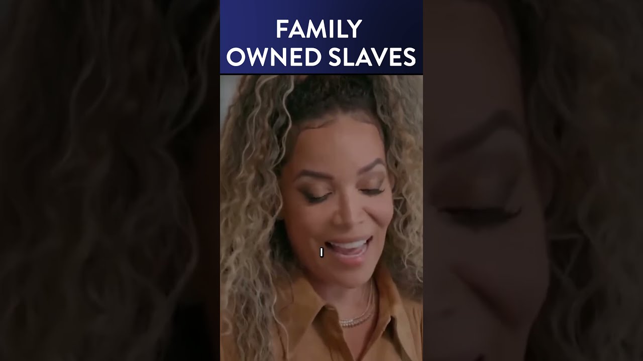 The Exact Moment View S Sunny Hostin Finds Out Slave Owner Past