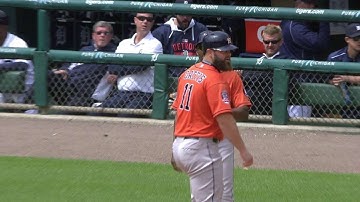 HOU@DET: Gattis puts Astros on the board with triple