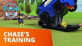 PAW Patrol - Chase’s Training - Ride 'N' Rescue Toy Pretend Play Rescue For Kids