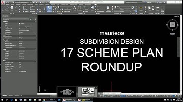 maurieos SUBDIVISION DESIGN 17 SCHEME PLAN ROUNDUP