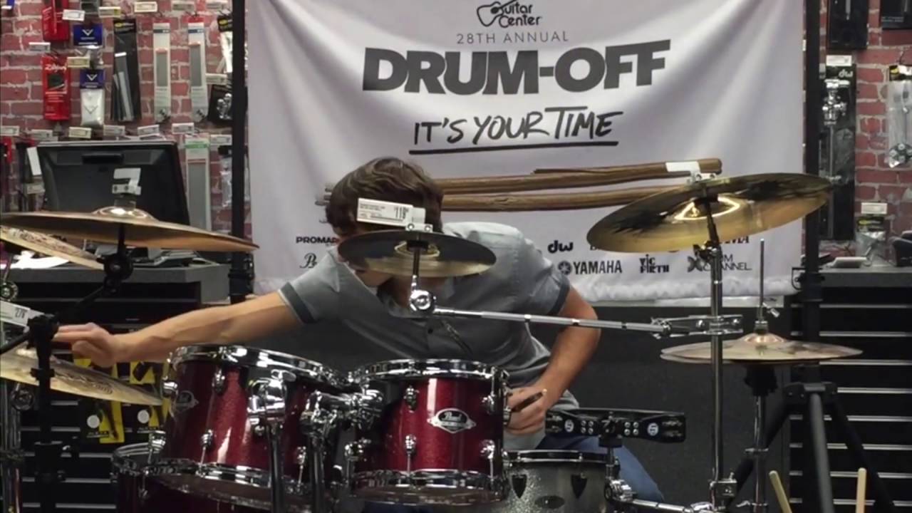 Guitar Center Drum Off 2016 Store Finals Winner YouTube