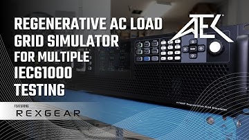 ITECH IT7900P Regenerative AC Load Grid Simulator For Multiple IEC61000 Testing | Ft. REXGEAR