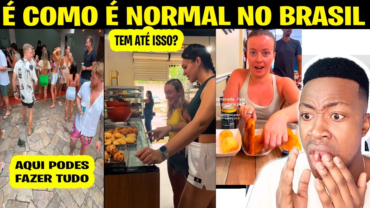 Eles Não Acreditam Que Isso é Normal em Qualquer Padaria do Brasil