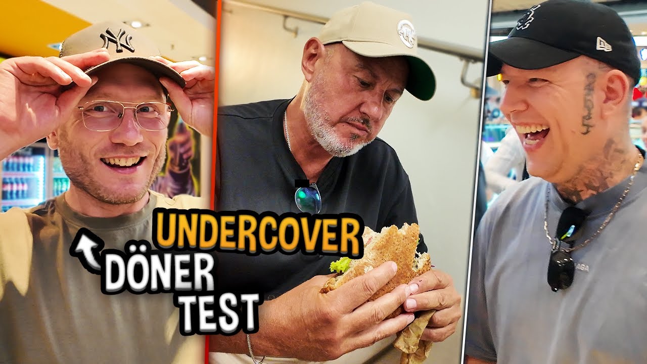 Monte & Frank Rosin testen Holles Döner UNDERCOVER! 😱🥙 | MontanaBlack VLOG