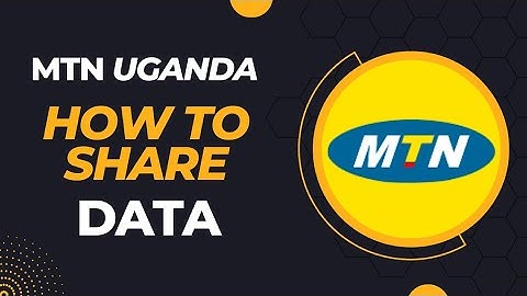 how to share data on mtn