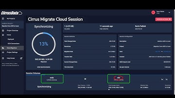 Cirrus Migrate Cloud - Data Migration Demo - AWS to Microsoft Azure