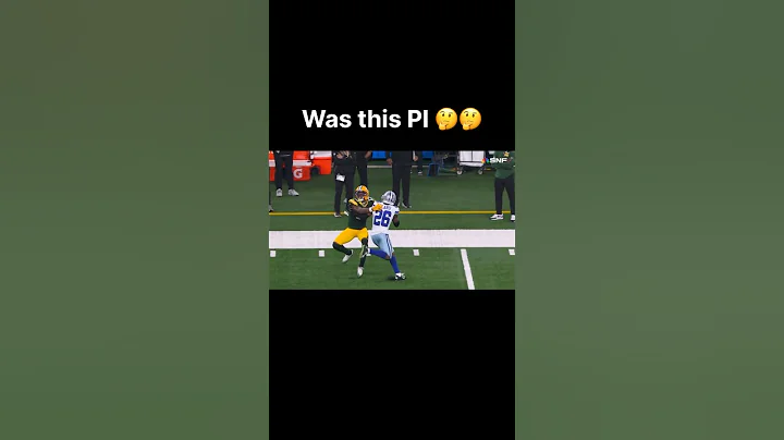 Was this a missed Pass Interference Call?? 😵‍💫😵‍💫 ~ #nfl #packers #cowboys #shorts