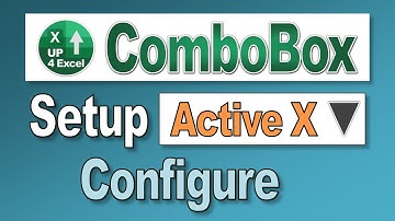 How to Setup an Active X ComboBox List