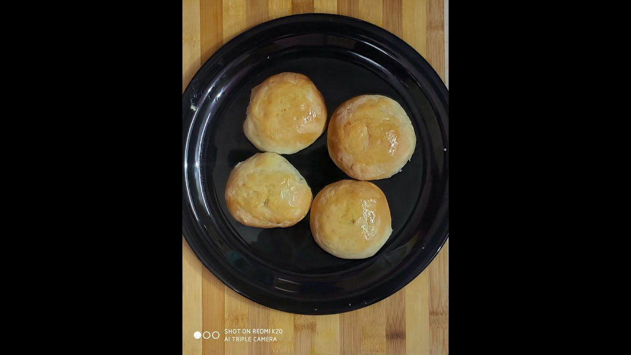Bun Recipe How to make bun in Tamil Burger Bun No egg No oven
