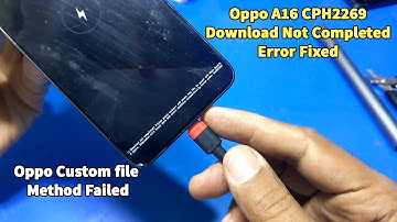 Oppo A16 Download not completed error code 0x992566 Fixed