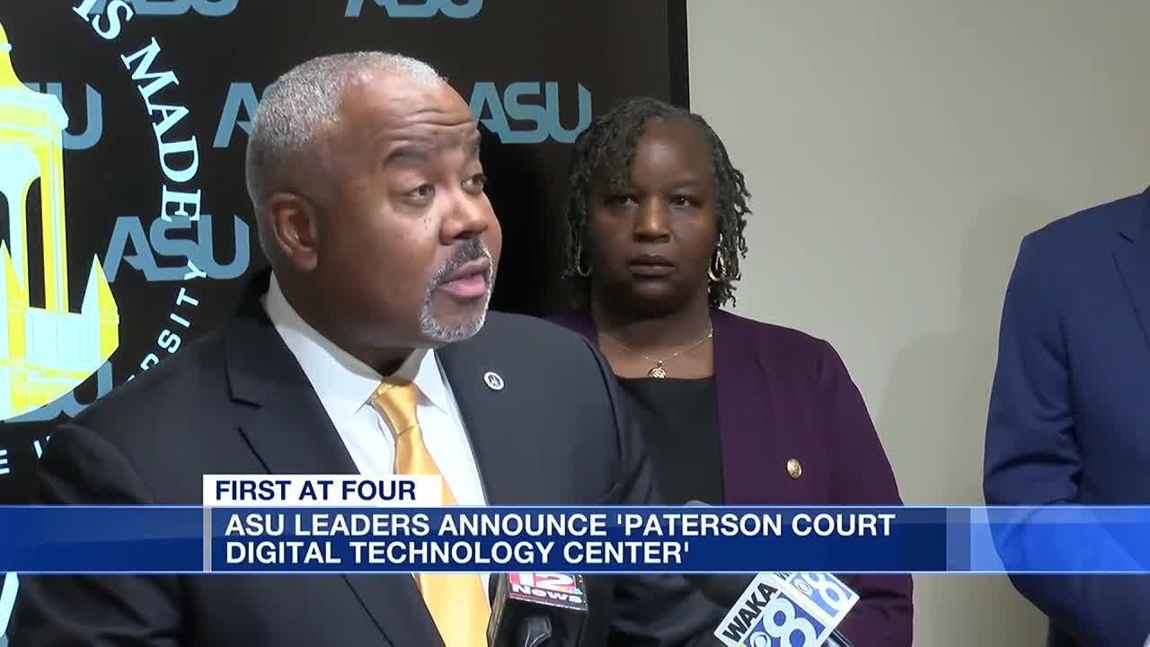 ASU leaders announce 'Paterson Court Digital Technology Center' YouTube