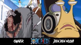 [ONE PIECE] All Personalized Den-Den Mushi and Their Owners
