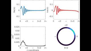 Quantum particle on a circle