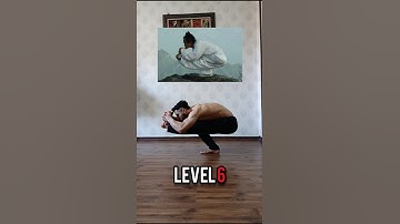 Hardest shaolin poses from level 1 to level 8 #training #shaolin #workout