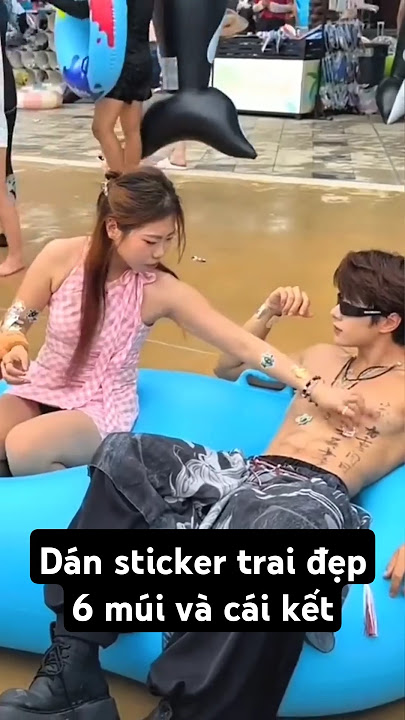 Trai đẹp 6 múi vạn người mê được dán sticker #traideptiktok #handsome #xuhuong #shorts #giaitri