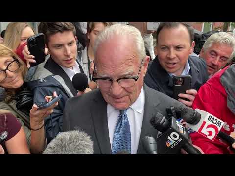 Kevin Reddington speaks with reporters after day 4 of jury deliberations