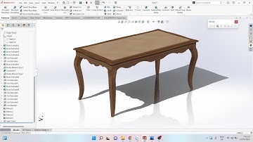 Hướng dẫn vẽ thiết kế đồ nội thất với Solidworks Bài 5B (chân cong)Cho các bạn có trả tiền học phí