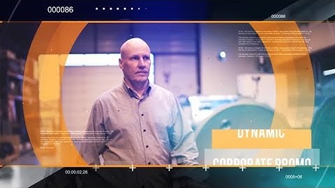 After Effects Template: Corporate circle Slideshow