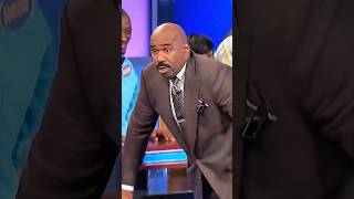 The 'good answer' always makes #Steve Harvey collapse #celebrity #gameshow #funny #familyfeud #short