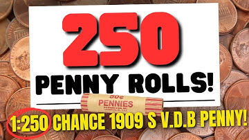 RARE 1909 S VDB Penny in a Coin Roll?!!