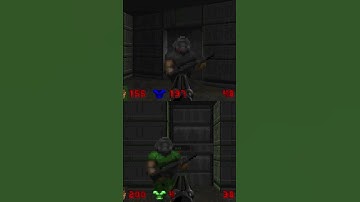 They are having the most IMPORTANT DEEP conversation EVER! #doom #splitscreen #fun