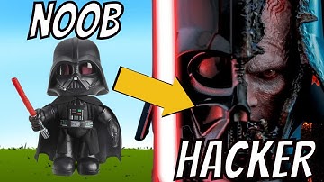 Becoming HACKER LEVEL DARTH VADER In STAR WARS BATTLEFRONT 2!!