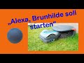 Brunhilde soll starten – Den Gardena Smart-Mähroboter mit Alexa-Sprachbefehlen fernbedienen