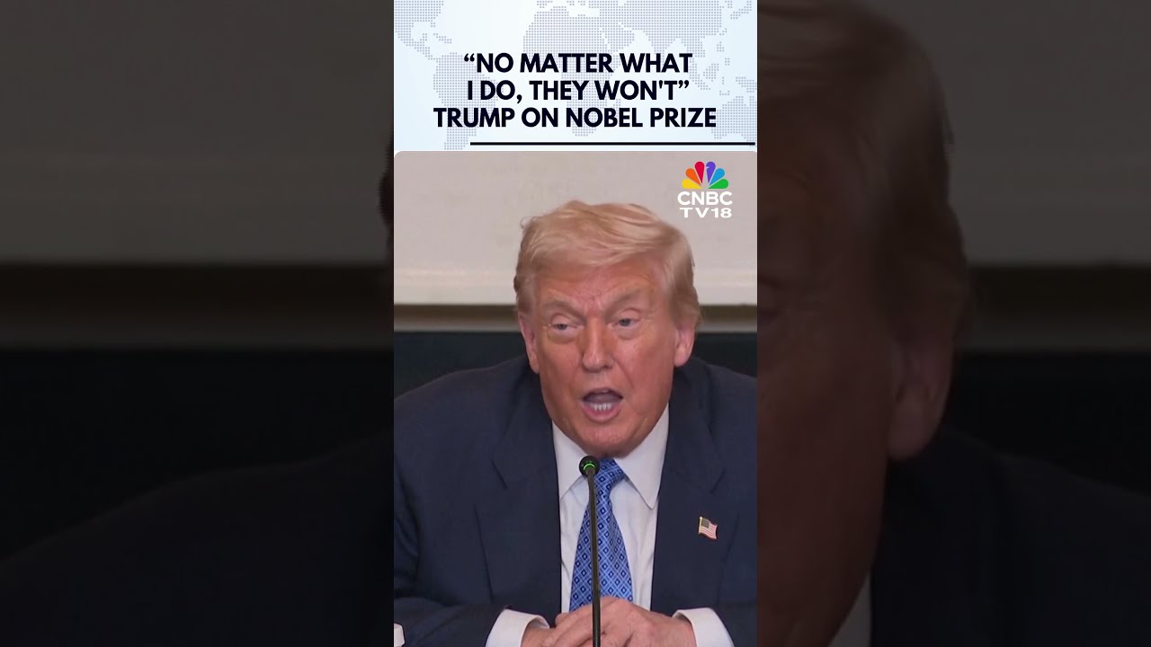 WATCH President Trump Says It Would Be Great Honor To Win Nobel Peace Prize White House N18G