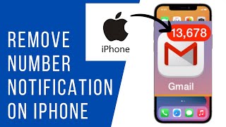 How To Remove Number Notification On iPhone Apps (2024)