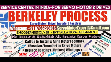 How to install Berkeley Process Encoder Align Resolver Angle Adjust Servo Motor Drive Parameters