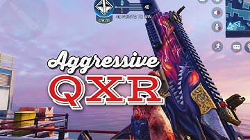 QXR Aggressive Gameplay in CODMobile S&D Ranked Multiplayer! ( QXR Gunsmith )