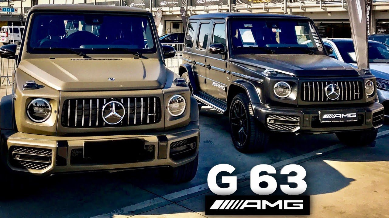 First Look At 2019 Mercedes Amg G63 Yellow Olive Night Black Magno W464