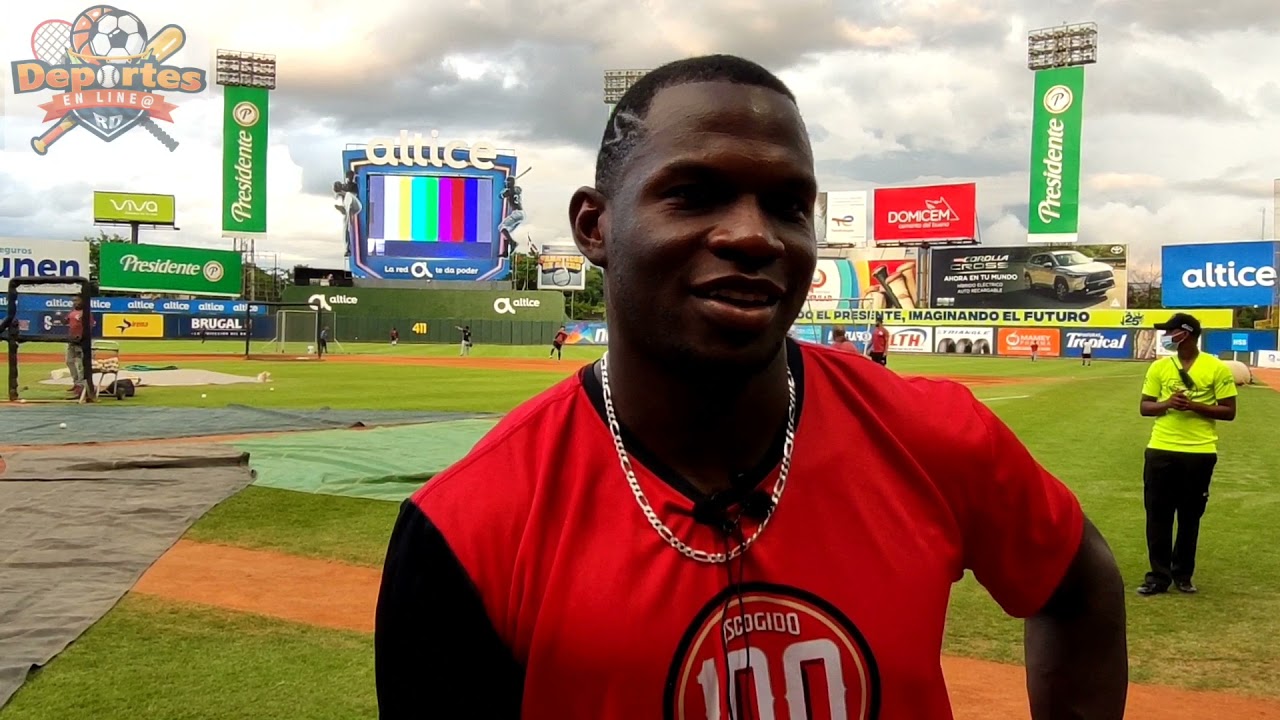 Michael Beltré outfield de @Escogido Baseball Club  @New York Yankees su experiencia @LidomTV