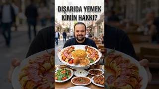 Dışarıda İstediğini Yemek Lüks mü? Reklam